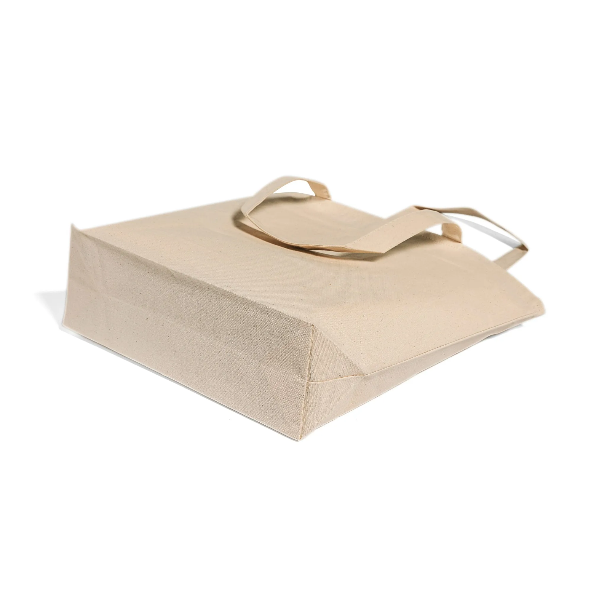 Zippered Canvas Tote Bags with Inside Zippered Pocket - TG261